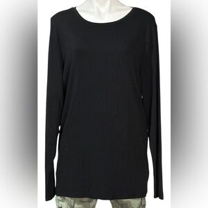 Gap crewneck women’s black T-shirt, size XXL tall